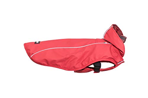 Regenjacke mit Geschirr Scotty Rot 2XL Regenjacke mit Geschirr Scotty Rot 2XL von CHIARA