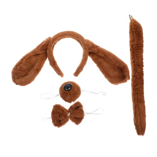 CHICAMPERA 1satz Tierkostüm Für Hunde Dekoratives Stirnband Und Fliege Für Fotografie Und Festlichkeiten Für Halloween Cosplay Geburtstagsfeiern Und Tier-themenpartys CHICAMPERA 1satz Tierkostüm Für Hunde Dekoratives Stirnband Und Fliege Für Fotografie Und Festlichkeiten Für Halloween Cosplay Geburtstagsfeiern Und Tier-themenpartys von CHICAMPERA