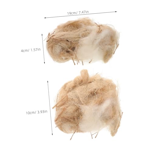 CHICAMPERA 2 Packungen Pack Natürliches Nistmaterial Gemischt Sanft und Warm Geeignet für Vögel Wie Kolibris Kanarienvögel Wellensittiche für Kleintiere Wie Hamster und Meerschweinchen CHICAMPERA 2 Packungen Pack Natürliches Nistmaterial Gemischt Sanft und Warm Geeignet für Vögel Wie Kolibris Kanarienvögel Wellensittiche für Kleintiere Wie Hamster und Meerschweinchen von CHICAMPERA