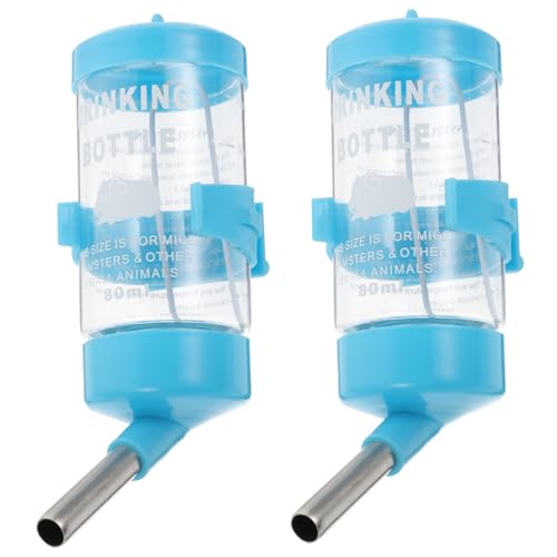 CHICAMPERA 2 Stück Hamster Trinkflasche Bpa Frei Auslaufsicher mit Kugelventil Automatischer Wasserspender für Kaninchen Chinchilla Kleintiere Haustiere CHICAMPERA 2 Stück Hamster Trinkflasche Bpa Frei Auslaufsicher mit Kugelventil Automatischer Wasserspender für Kaninchen Chinchilla Kleintiere Haustiere von CHICAMPERA
