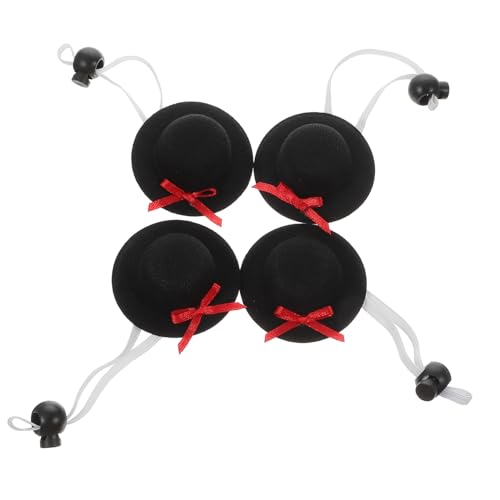 CHICAMPERA 4 Stück Teiliges Miniatur pet Hut Mini Formelle Kappe Dekorativer Kleiner Hut für Puppen Weinflaschen Partys DIY Basteln Vielseitige Mini Hüte für Haustiere CHICAMPERA 4 Stück Teiliges Miniatur pet Hut Mini Formelle Kappe Dekorativer Kleiner Hut für Puppen Weinflaschen Partys DIY Basteln Vielseitige Mini Hüte für Haustiere von CHICAMPERA