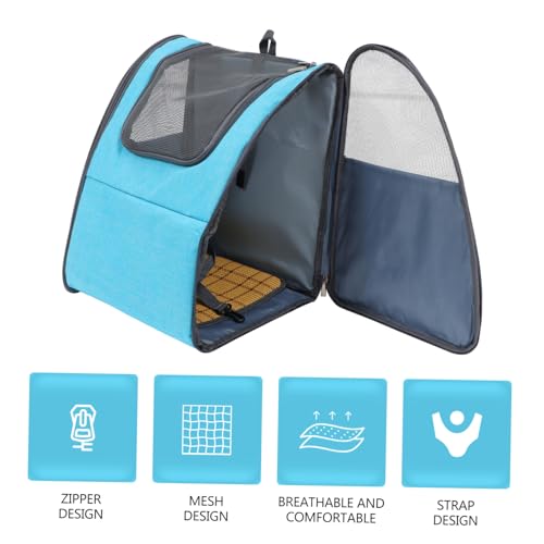 CHICAMPERA Atmungsaktiver Faltbarer Haustier Rucksack aus Canvas Bequeme Tragetasche für Katzen und Hunde Praktische Transporttasche mit Panoramafenster für Ausflüge und Reisen CHICAMPERA Atmungsaktiver Faltbarer Haustier Rucksack aus Canvas Bequeme Tragetasche für Katzen und Hunde Praktische Transporttasche mit Panoramafenster für Ausflüge und Reisen von CHICAMPERA