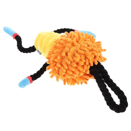 CHICAMPERA Hundespielzeug mit Quietschfunktion Robustes Kauspielzeug aus Plüsch und Seil Interaktives Ziehspiel für Kleine Hunde Welpentraining und Beschäftigung CHICAMPERA Hundespielzeug mit Quietschfunktion Robustes Kauspielzeug aus Plüsch und Seil Interaktives Ziehspiel für Kleine Hunde Welpentraining und Beschäftigung von CHICAMPERA