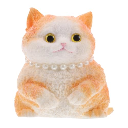 CHICAMPERA Kawaii Quetschspielzeug Realistische Weiche Katzenspielzeuge zur Stressbewältigung Kreative Design für Katzenliebhaber zum Entspannen CHICAMPERA Kawaii Quetschspielzeug Realistische Weiche Katzenspielzeuge zur Stressbewältigung Kreative Design für Katzenliebhaber zum Entspannen von CHICAMPERA