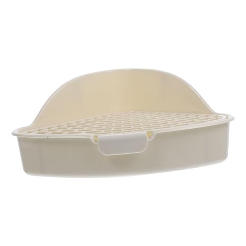 CHICAMPERA Kleine Ecktoilette für Kleintiere aus Robustem Rutschfestes Design Langlebig und Leicht Geeignet für Kaninchen Meerschweinchen Hamster und Andere Kleine Haustiere CHICAMPERA Kleine Ecktoilette für Kleintiere aus Robustem Rutschfestes Design Langlebig und Leicht Geeignet für Kaninchen Meerschweinchen Hamster und Andere Kleine Haustiere von CHICAMPERA