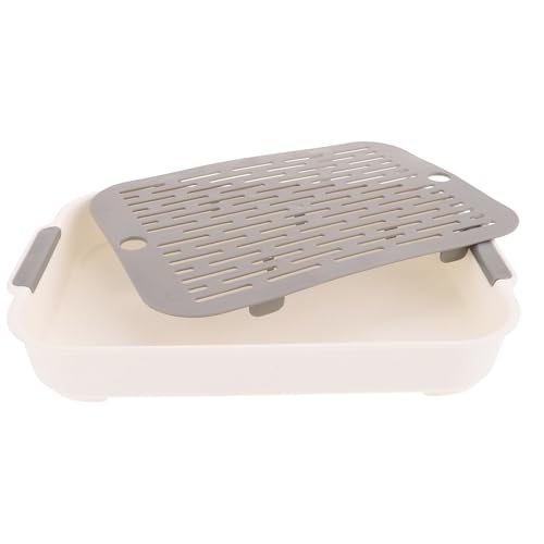 CHICAMPERA Kleintier Toilette mit Abgerundetem Umfang Langlebig Kompakt und Geruchsmindernd als Kaninchen Meerschweinchen Töpfchentrainer für Innenbereich und Garten CHICAMPERA Kleintier Toilette mit Abgerundetem Umfang Langlebig Kompakt und Geruchsmindernd als Kaninchen Meerschweinchen Töpfchentrainer für Innenbereich und Garten von CHICAMPERA