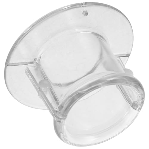 CHICAMPERA Parrot Anti-bite Halskragen Transparent Leicht Verstellbar Vogel-Nackenschutz für Wellensittiche Papageien und Hühner zur Federpflege und Wundheilung CHICAMPERA Parrot Anti-bite Halskragen Transparent Leicht Verstellbar Vogel-Nackenschutz für Wellensittiche Papageien und Hühner zur Federpflege und Wundheilung von CHICAMPERA