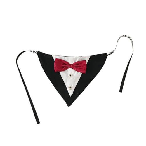 CHICAMPERA Rotes Haustier Halstuch mit Schleife Dreieckiger Hundeschal Modisches Bandana für Hunde und Katzen Niedliches Party Accessoire Waschbar Bequem und Stylisch CHICAMPERA Rotes Haustier Halstuch mit Schleife Dreieckiger Hundeschal Modisches Bandana für Hunde und Katzen Niedliches Party Accessoire Waschbar Bequem und Stylisch von CHICAMPERA