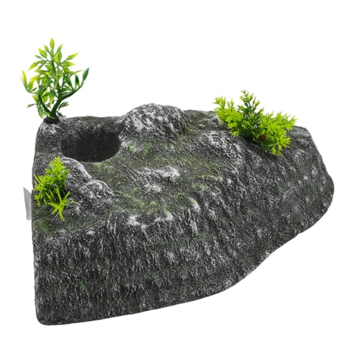 CHICAMPERA Schildkröten-sonnenplattform Harz Schildkröten-ruheterrasse Reptilien-Dock Ruheterrasse Aquarium-Ornament Fels Dekoration CHICAMPERA Schildkröten-sonnenplattform Harz Schildkröten-ruheterrasse Reptilien-Dock Ruheterrasse Aquarium-Ornament Fels Dekoration von CHICAMPERA