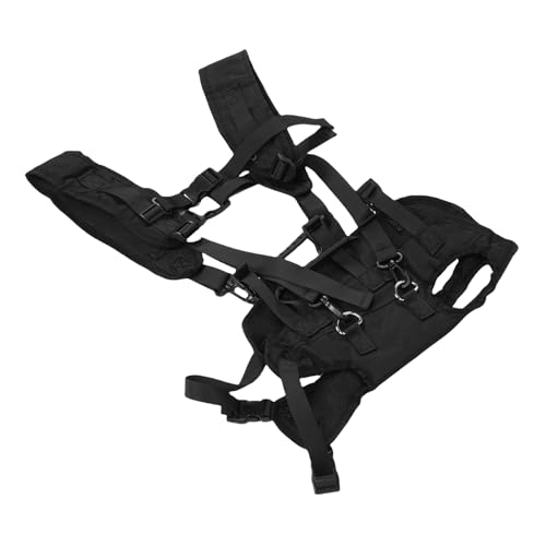 CHICIRIS Atmungsaktives Netz mit Leichtem Haustier-Rucksackträger für Kleine Haustiere, Nylonmaterial, Einfacher Reiseträger, Beine aus Sicherem Fit, Hände, Bequeme Portabilität, Ideal (S) von CHICIRIS