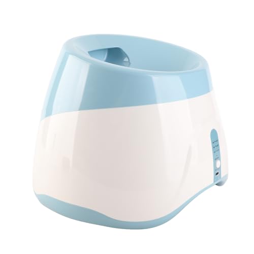 CHICIRIS Automatischer Hundeballwerfer, Interaktiver Haustier - für Hunde mit 3 Bällen, Innen-/Outdoor -Spielen, ABS Material (Lichtblau) von CHICIRIS