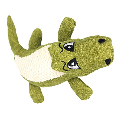 CHICIRIS Kauspielzeug für Hunde, Schönes, Weiches, Tierförmiges Beißspielzeug für Haustiere (Gras-Grün) von CHICIRIS