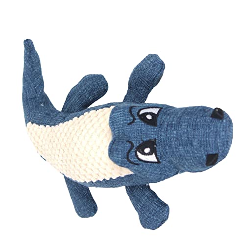 CHICIRIS Kauspielzeug für Hunde, Schönes, Weiches, Tierförmiges Beißspielzeug für Haustiere (Hellblau) von CHICIRIS