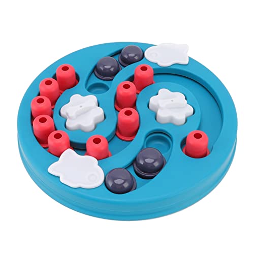 CHICIRIS Welpenfutter-Puzzle-Fütterungsspielzeug, entlasten Sie Langeweile-Leckage-Design Puppy IQ Training Puppy Interaktives Puzzle-Spielzeug Blauer See von CHICIRIS