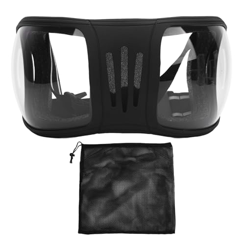 CHICIRIS Windproof Sandsicherer Schutzsportpferd Sonnenbrille mit Premiumobjektiv und Weichem Schwamm, Verstellbarem Riemen, Umweltfreundlichem Plastik, Pferdebrillen für (klar) von CHICIRIS