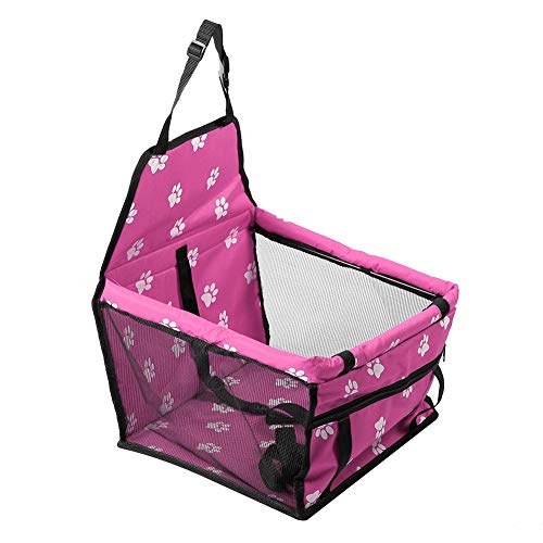 Faltbares Auto Haustierhund für Deckung Oxford Stoffnetzkorb Rosa Zum Reisen Faltbares Auto Haustierhund für Deckung Oxford Stoffnetzkorb Rosa Zum Reisen von CHICIRIS