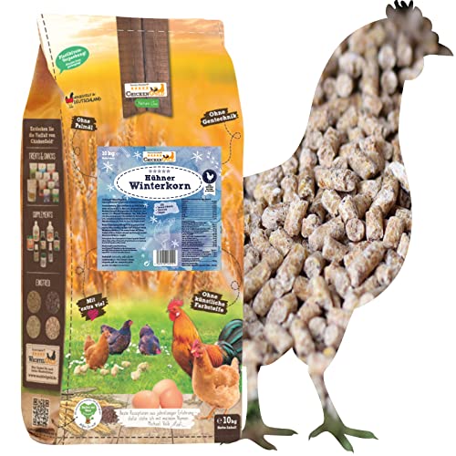 ChickenGold - Hühner Winterkorn 10kg - Legekorn speziell für die kalte Jahreszeit von CHICKEN GOLD Naturnahes Hühnerfutter