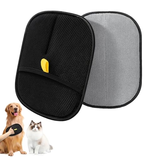 CHIHOLEN 2 Stück Fellmagnet Handschuh - Doppelseitiger Tierhaarentferner Handschuh mit Statischer Elektrizität - Perfekt für Katzen, Hunde und Haustiere mit Langem, Kurzem oder Lockigem Fell CHIHOLEN 2 Stück Fellmagnet Handschuh - Doppelseitiger Tierhaarentferner Handschuh mit Statischer Elektrizität - Perfekt für Katzen, Hunde und Haustiere mit Langem, Kurzem oder Lockigem Fell von CHIHOLEN