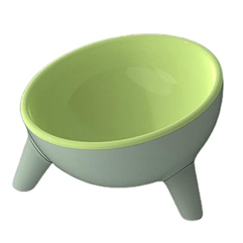 CHIHUOBANG Katze Food Bowls Erhöhte Katzenschüsseln für Lebensmittel und Wasser mit Basisständer Bowl 15 ° Erhöhte Single Bowl Pet Fütterungsschüssel für kleine Hunde für Hunde Katzen Erhöhte von CHIHUOBANG