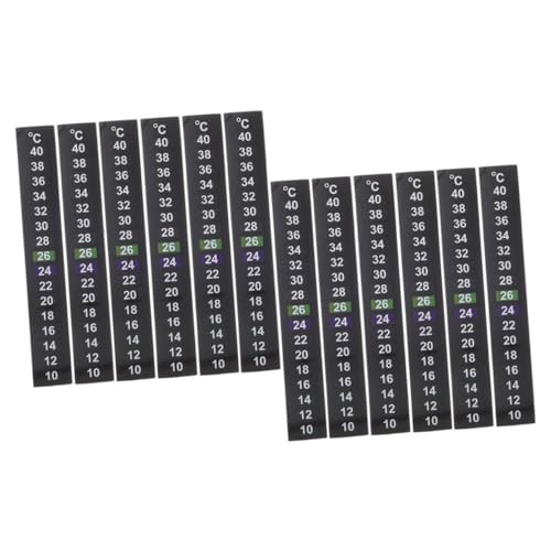 CHILDWEET 12St Temperaturaufkleber für Fischbecken Zahlenaufkleber Aufkleber für Aquarienthermometer temperaturanzeige digital temperaturanzeige Aquarium-Thermometer Nagelaufkleber CHILDWEET 12St Temperaturaufkleber für Fischbecken Zahlenaufkleber Aufkleber für Aquarienthermometer temperaturanzeige digital temperaturanzeige Aquarium-Thermometer Nagelaufkleber von CHILDWEET