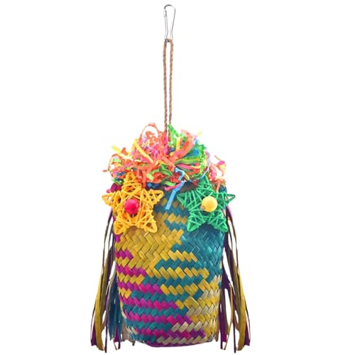 Buntes Papagei Spielzeug Birdcage Gewebtes Kau Vogel Käfig Accessoires Klettern Sie Unter Unterhaltungspapagei Unterhaltsamer Unterhaltungsspielzeug Buntes Papagei Spielzeug Birdcage Gewebtes Kau Vogel Käfig Accessoires Klettern Sie Unter Unterhaltungspapagei Unterhaltsamer Unterhaltungsspielzeug von CHIZISX