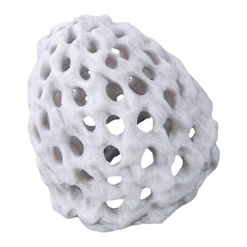 CHIZISX 3D Druckfischlebensräume Höhle Aquarien Dekoration Mit Saugnapfbecher Für Kleine Fische Und Garnelen Versteck Access Gebiet Unterkunft von CHIZISX