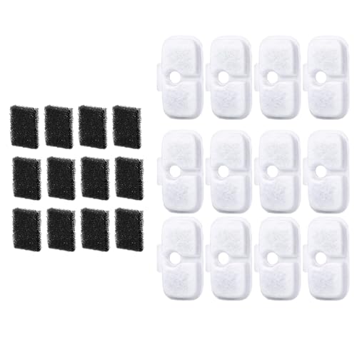 CHIZISX 4 Packersatzfilter Für PET Brunnen Einzigartiger Doppelfilter Doppeler Ersatztierhochwasserbrunnen Filter von CHIZISX