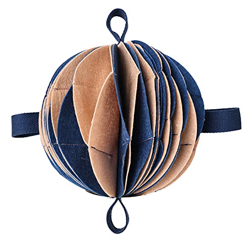 CHIZISX Hundespielzeug, Schnüffel-Futterspender, interaktives Spiel für Hunde, zum Befüllen mit Futter und Leckerlis, Spenderspielzeug, langsames Füttern, 4 Farben CHIZISX Hundespielzeug, Schnüffel-Futterspender, interaktives Spiel für Hunde, zum Befüllen mit Futter und Leckerlis, Spenderspielzeug, langsames Füttern, 4 Farben von CHIZISX