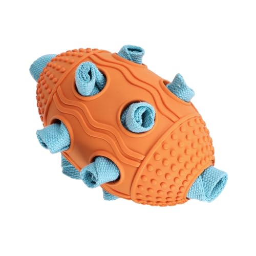 CHIZISX Hundespielzeug, Schnüffel-Leckerli-Spender, Fußball für Hunde, interaktives Puzzle, Kauspielzeug, reduziert Langeweile, Futtersuche CHIZISX Hundespielzeug, Schnüffel-Leckerli-Spender, Fußball für Hunde, interaktives Puzzle, Kauspielzeug, reduziert Langeweile, Futtersuche von CHIZISX