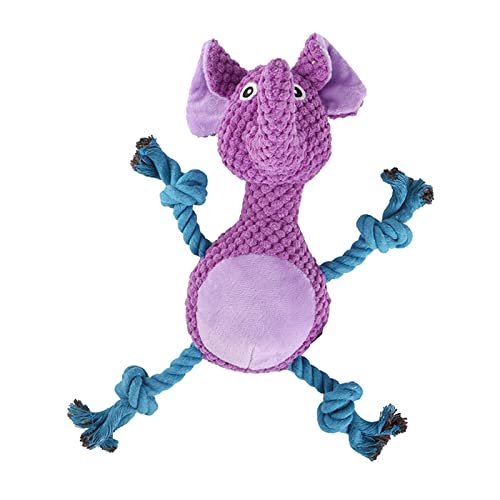 CHIZISX Hundespielzeug, quietschendes Hundespielzeug für aggressive Kauer, Beißring, Kauspielzeug, Plüsch, gefülltes Hundespielzeug, Plüsch, quietschendes Spielzeug CHIZISX Hundespielzeug, quietschendes Hundespielzeug für aggressive Kauer, Beißring, Kauspielzeug, Plüsch, gefülltes Hundespielzeug, Plüsch, quietschendes Spielzeug von CHIZISX