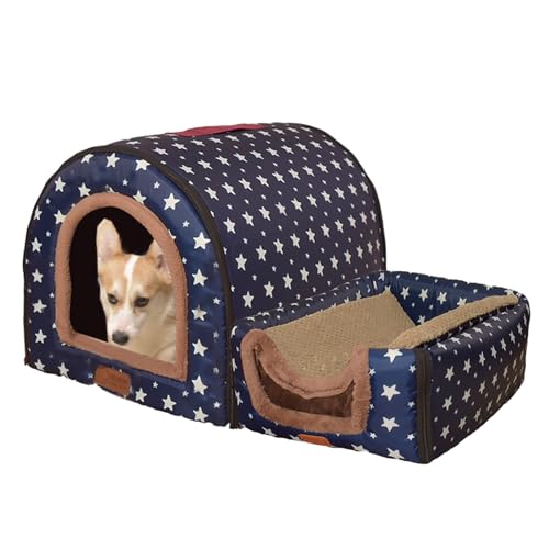 CHIZISX Katzenbett, Katzenbett für den Innenbereich, für kleine Hunde, warmes Bett, Haustierzelt, Bett, Kätzchenhöhle, dickes Kissen, für den Innenbereich CHIZISX Katzenbett, Katzenbett für den Innenbereich, für kleine Hunde, warmes Bett, Haustierzelt, Bett, Kätzchenhöhle, dickes Kissen, für den Innenbereich von CHIZISX