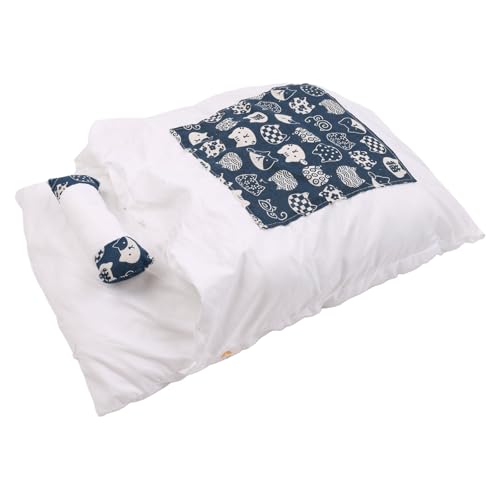 CHIZISX Katzenbett, Katzenhöhlenbett, Schlafsack, Kuschelsack für kleine Hunde, selbstwärmendes Nest, beruhigendes und gemütliches Kissen mit Kissen CHIZISX Katzenbett, Katzenhöhlenbett, Schlafsack, Kuschelsack für kleine Hunde, selbstwärmendes Nest, beruhigendes und gemütliches Kissen mit Kissen von CHIZISX