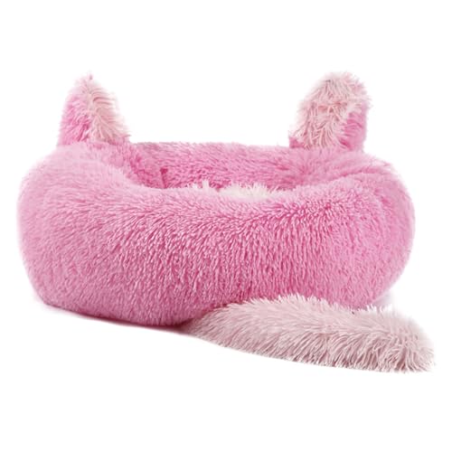 CHIZISX Katzenbett, kreatives Haustierbett, Ohrenschwanz, Nest für Hunde und Katzen, weiches Plüsch, bequemes Sofa, mehrere Größen und Farben CHIZISX Katzenbett, kreatives Haustierbett, Ohrenschwanz, Nest für Hunde und Katzen, weiches Plüsch, bequemes Sofa, mehrere Größen und Farben von CHIZISX