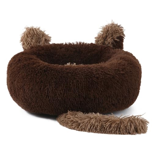 CHIZISX Katzenbett, kreatives Haustierbett, Ohrenschwanz, Nest für Hunde und Katzen, weiches Plüsch, bequemes Sofa, mehrere Größen und Farben CHIZISX Katzenbett, kreatives Haustierbett, Ohrenschwanz, Nest für Hunde und Katzen, weiches Plüsch, bequemes Sofa, mehrere Größen und Farben von CHIZISX