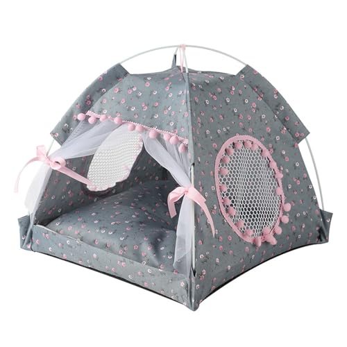 CHIZISX Katzenbett, tragbares, faltbares Haustierzelt, Häuser für Katzen, Hunde, Haustierkäfig für Outdoor-Zelt, Welpenzelt für Camping CHIZISX Katzenbett, tragbares, faltbares Haustierzelt, Häuser für Katzen, Hunde, Haustierkäfig für Outdoor-Zelt, Welpenzelt für Camping von CHIZISX