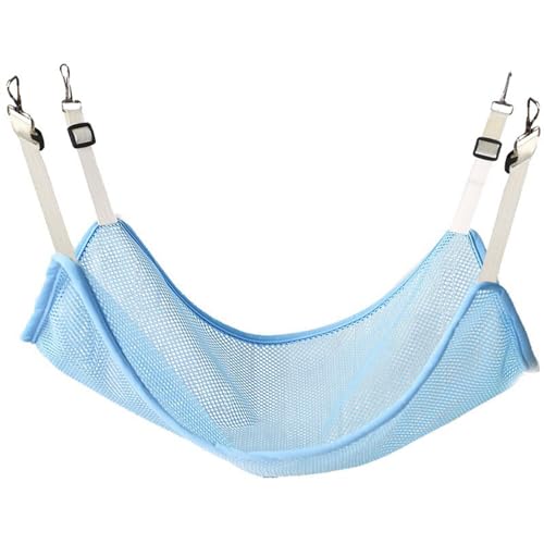 CHIZISX Katzenbett, verstellbare Hängematten-Bett für den Innenbereich, Katzenkäfig, Schlafbett, Haustier-Sonnenbad-Bett für Käfig, Hängeplatz CHIZISX Katzenbett, verstellbare Hängematten-Bett für den Innenbereich, Katzenkäfig, Schlafbett, Haustier-Sonnenbad-Bett für Käfig, Hängeplatz von CHIZISX