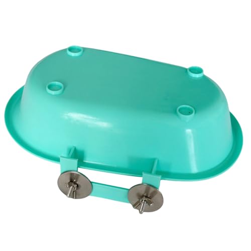CHIZISX Mehrzweck-Vogelbadewanne, Vogelkäfig-Addon, externe Badewanne, Käfig, montierte Dusche, Waschbecken, Vogelbadewanne, Wasserschale für Vogelkäfig, Wasserschale für Vögel CHIZISX Mehrzweck-Vogelbadewanne, Vogelkäfig-Addon, externe Badewanne, Käfig, montierte Dusche, Waschbecken, Vogelbadewanne, Wasserschale für Vogelkäfig, Wasserschale für Vögel von CHIZISX