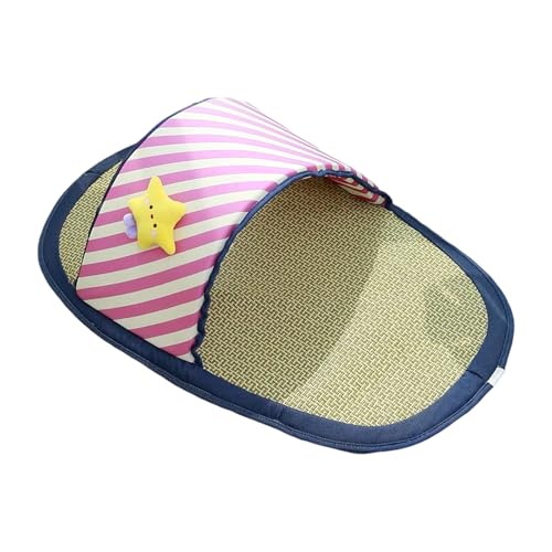 CHIZISX Multifunktionale Kühlmatte für Haustiere mit belüftetem Rattan, schnelle Wärmeableitung, reisefreundlich, für heißes Wetter, Schlafbett, Haustierkühlung für heißes Wetter von CHIZISX