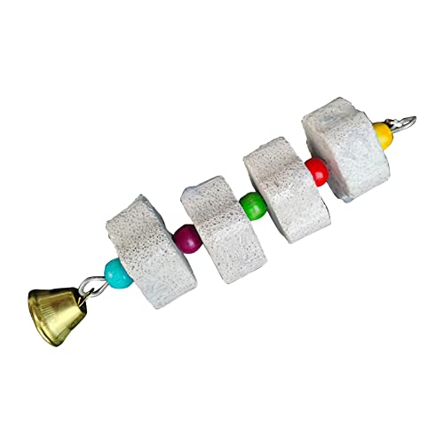 CHIZISX Vogelspielzeug, Papageien-Schleifstein, Vogel, Backenzähne Spielzeug, Vogelkäfig-Spielzeug, Vogelkäfig-Zubehör, Sittich-Spielzeug CHIZISX Vogelspielzeug, Papageien-Schleifstein, Vogel, Backenzähne Spielzeug, Vogelkäfig-Spielzeug, Vogelkäfig-Zubehör, Sittich-Spielzeug von CHIZISX