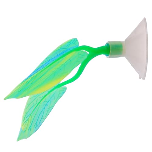 CHIZISX Wasserpflanzenblätter für Aquarien, Aquarium-Dekoration, schönes Aussehen, künstliche Pflanzenblätter, mehrfarbig, Aquarium-Dekoration, groß von CHIZISX