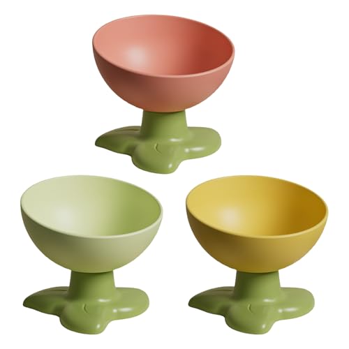 CHIZISX Erhöhte Katzen Feeder Bowl Verlangsamt Die Fütterungsschale Haustierschale Cartoon Erhöhte Haustierschale CHIZISX Erhöhte Katzen Feeder Bowl Verlangsamt Die Fütterungsschale Haustierschale Cartoon Erhöhte Haustierschale von CHIZISX