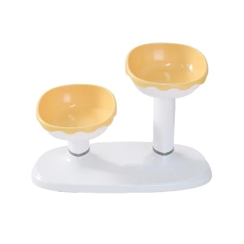 High Cats Bowl Set Geneigte Haustier Fütterungsschale Heben Sie Katzenschalen Für Lebensmittel Und Wasser Für Bequeme Fütterung Verschiedener Höhe des Haustiergerichts An High Cats Bowl Set Geneigte Haustier Fütterungsschale Heben Sie Katzenschalen Für Lebensmittel Und Wasser Für Bequeme Fütterung Verschiedener Höhe des Haustiergerichts An von CHIZISX