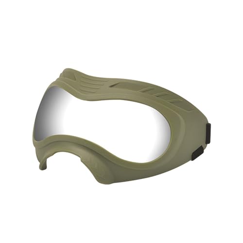 Hundesonnenbrille mit verstellbarem, elastischem Gürtel, UV400-Schutz, bruchsichere Polycarbonat-Schutzbrille, modisch, für den täglichen Gebrauch, für Haustierbrillen für Reisen von CHIZISX
