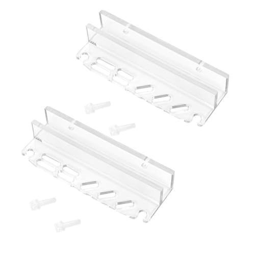 Multifunktionales Wasserpflanzen-Aufbewahrungsregal, transparent, für Pinzette, Aquarium, Wartungswerkzeug, Organisation, Wasserpflanzen-Werkzeug, Aufbewahrungsregal von CHIZISX
