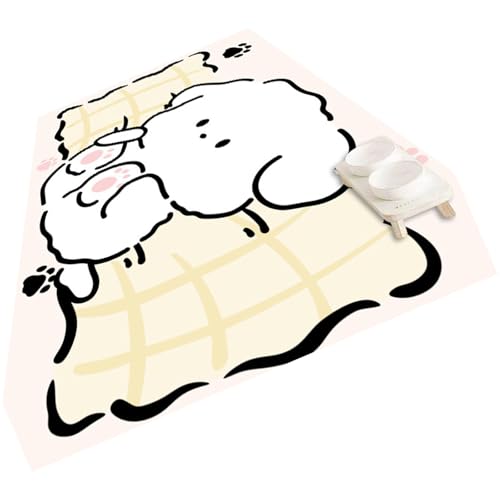 Proof Pet Mat Hochsaugfähige PVC-Bodenmatte für Hunde und Katzen, einfache Wartung, für den Innenbereich, Bodenschutz Proof Pet Mat Hochsaugfähige PVC-Bodenmatte für Hunde und Katzen, einfache Wartung, für den Innenbereich, Bodenschutz von CHIZISX