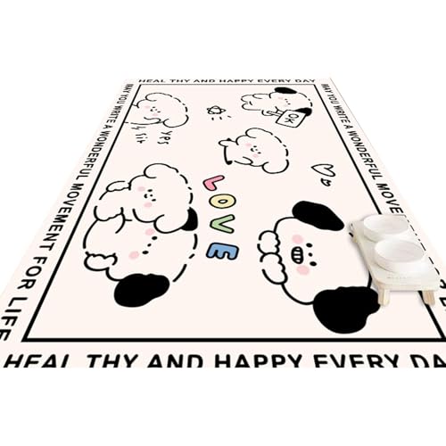 Proof Pet Mat Hochsaugfähige PVC-Bodenmatte für Hunde und Katzen, einfache Wartung, für den Innenbereich, Bodenschutz Proof Pet Mat Hochsaugfähige PVC-Bodenmatte für Hunde und Katzen, einfache Wartung, für den Innenbereich, Bodenschutz von CHIZISX