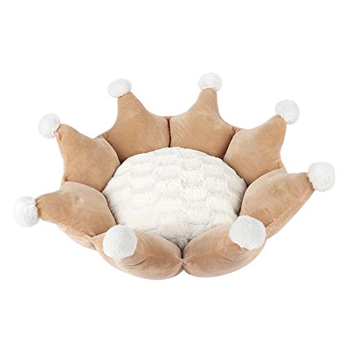 CHNNO1 Haustier-Hundebett, modisch, Krone, super weich, für Katzen und Hunde, universal, Katzenbett, Katze, Hundesofa, kleines Hundezubehör, Zubehör, Bett, Hund, Schokolade CHNNO1 Haustier-Hundebett, modisch, Krone, super weich, für Katzen und Hunde, universal, Katzenbett, Katze, Hundesofa, kleines Hundezubehör, Zubehör, Bett, Hund, Schokolade von CHNNO1