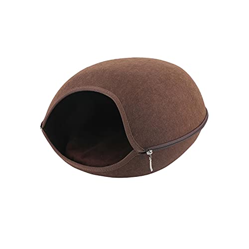 CHNNO1 Hund Katze Bett Höhle Schlafsack Filztuch Haustierhaus Nest Katzenkorb Produkte und Matten für Katze Tierbedarf CHNNO1 Hund Katze Bett Höhle Schlafsack Filztuch Haustierhaus Nest Katzenkorb Produkte und Matten für Katze Tierbedarf von CHNNO1