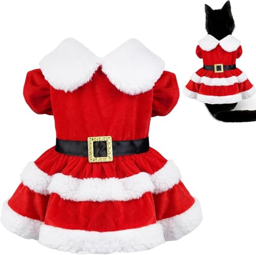Hundekostüm Weihnachten, Hunde Weihnachtskostüm, Rot Weihnachtskostüm Hund, Haustier Weihnachtskostüm Größe S, Weihnachtskleidung Hund, Weihnachtsoutfit Hund für Kleine Mittelgroße Hunde Hundekostüm Weihnachten, Hunde Weihnachtskostüm, Rot Weihnachtskostüm Hund, Haustier Weihnachtskostüm Größe S, Weihnachtskleidung Hund, Weihnachtsoutfit Hund für Kleine Mittelgroße Hunde von CHONGQILAO