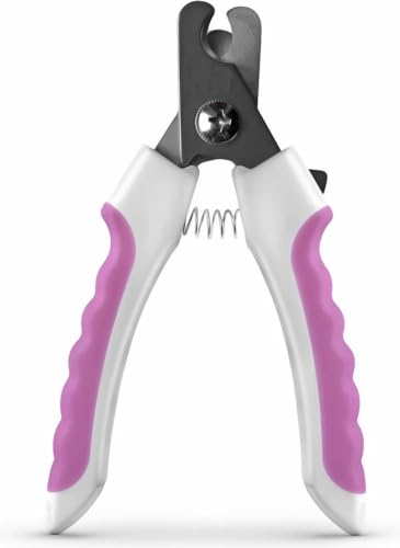 Chpn - Katzenschere - Schere für Katzennägel - Katzennägel - Weiß/Rosa - Nagelschneider - Nagelschere - Tiernägel - Haustiere von CHPN